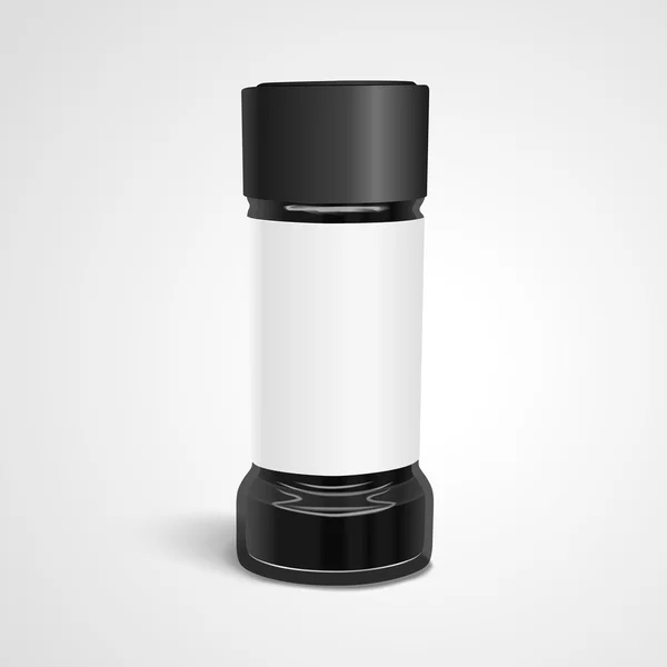 Puste pieprz shakers — Wektor stockowy