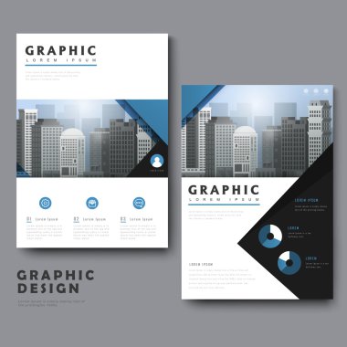 Basitlik broşür tasarımı