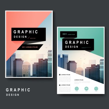 Modern broşür tasarımı