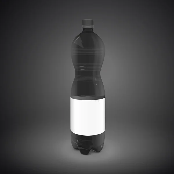 Bouteille de boisson en plastique — Image vectorielle