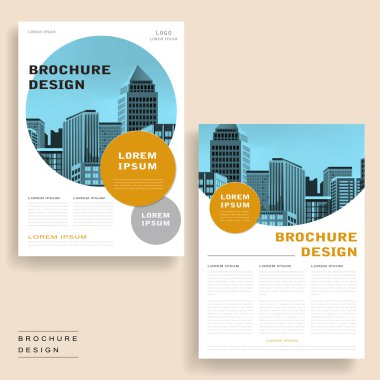 Modern broşür tasarımı