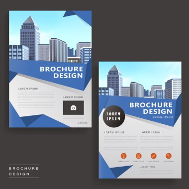Modern broşür tasarımı