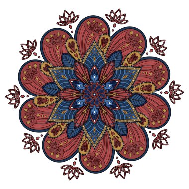 Dekoratif Mandala süsleme