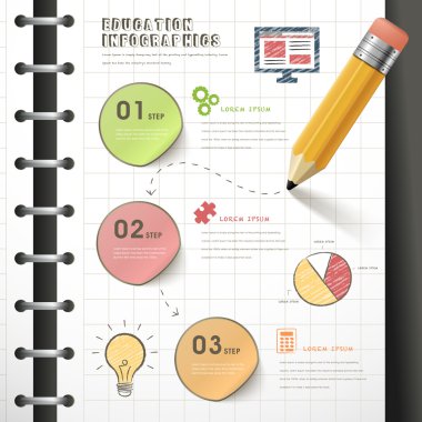Eğitim Infographic tasarım