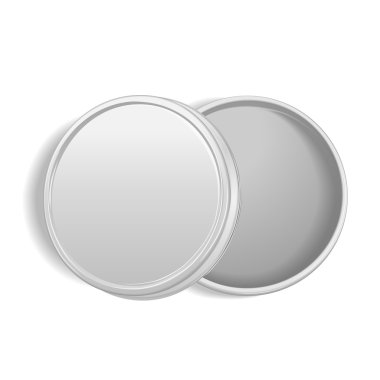 yuvarlak metal kutu