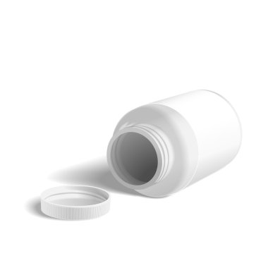 izole ilaç şişesi