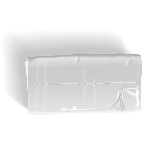 Papier tissu isolé — Image vectorielle