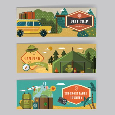 güzel afiş kümesi