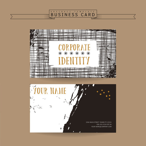 attractive business card 