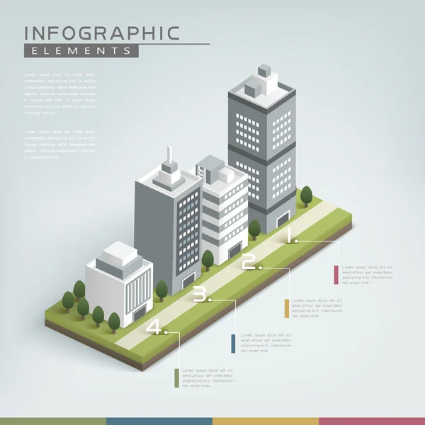 Šablona Creative Infographic — Stockový vektor