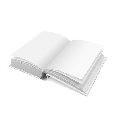 Açık boş kitap