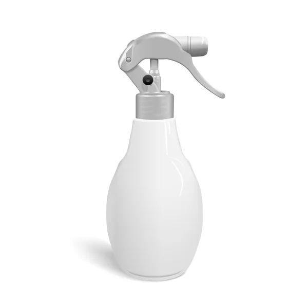 Frasco de spray en blanco — Vector de stock