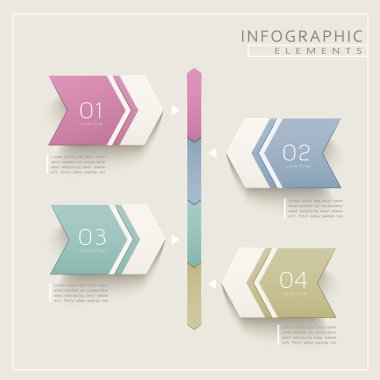 basitlik Infographic tasarım