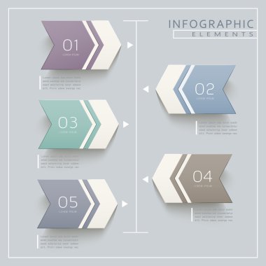 basitlik Infographic tasarım