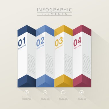 Modern Infographic tasarım