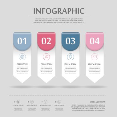 Modern Infographic tasarım