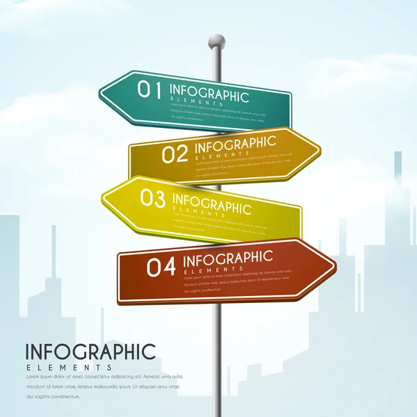 Kreatives Infografik-Design — Stockvektor