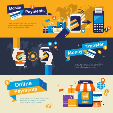 Mobil ödeme afiş tasarım