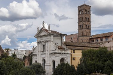 Roma 'da Roma harabeleri.