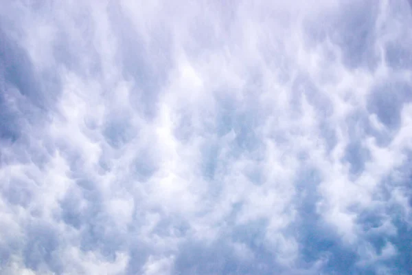 Unheilvolle Wolkenmuster Bewölkten Himmel — Stockfoto