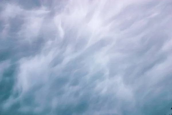 Grey Turbulent Streaky Cloud Patterns Textures — Stock Photo, Image