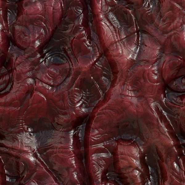 Bloody Moist Flesh Wound Organic Seamless Tile Pattern — Stock Photo, Image
