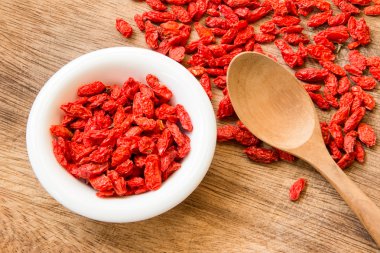 Beyaz yemek Goji berry