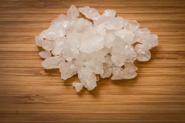 Ahşap üzerine Rock şeker