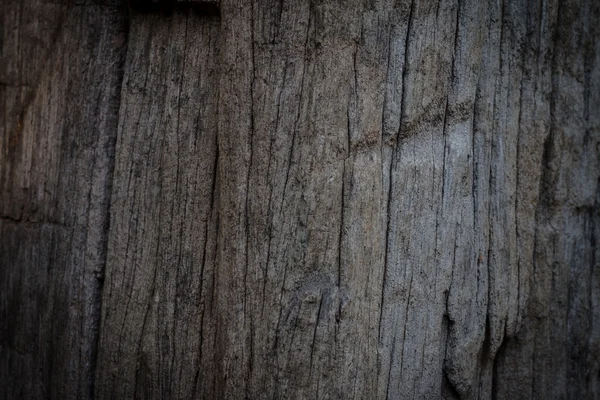 Eski yıpranmış koyu kahverengi ahşap — Stok fotoğraf