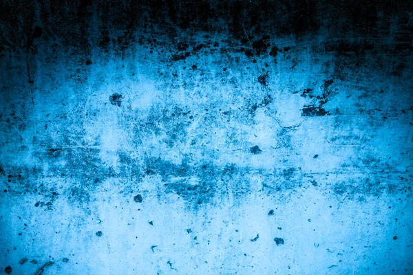 Kék cement fal — Stock Fotó