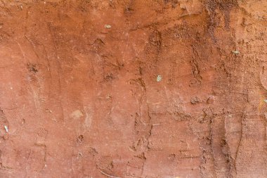 Kırmızı çimento duvar doku