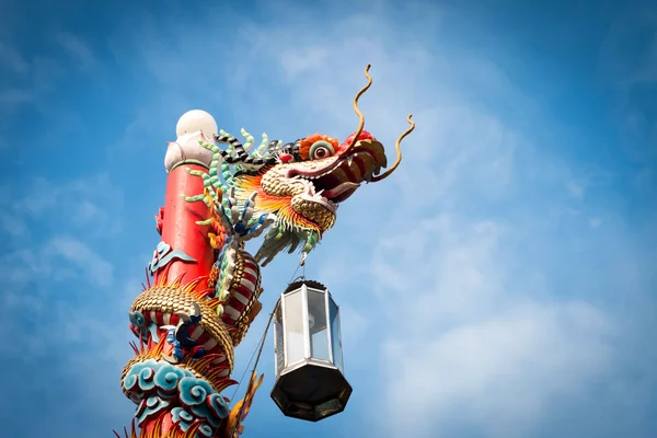 Kínai stílusú dragon szobor-2 Stock Fotó