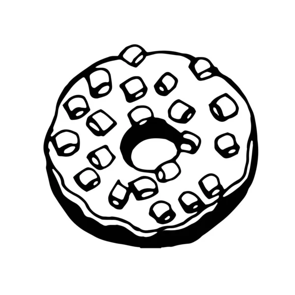 Donut Vector Transparent Background — 스톡 벡터