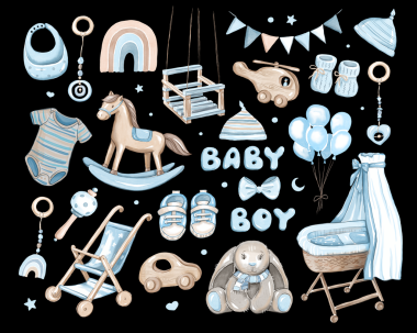 Sevimli Suluboya Bebek Özellikleri Koleksiyonu