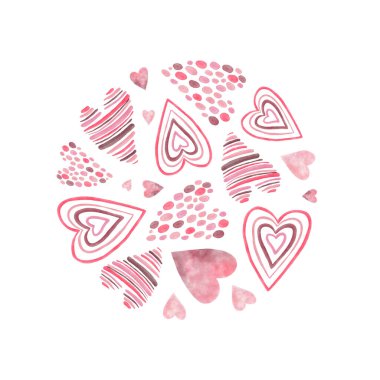 Suluboya Kalpler Aşk ve Aşk Çemberi