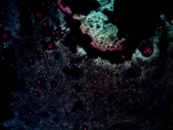 Etkili, renkli iyot ve metanol fotoğrafları.