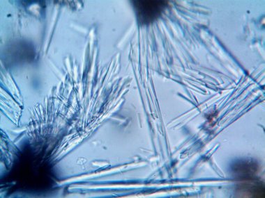 Renkli kristaller, mineraller, benim tarafımdan çıkarıldı.