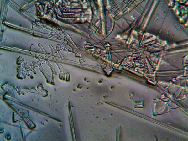 Otthon Kivont Mikrokristályok — Stock Fotó