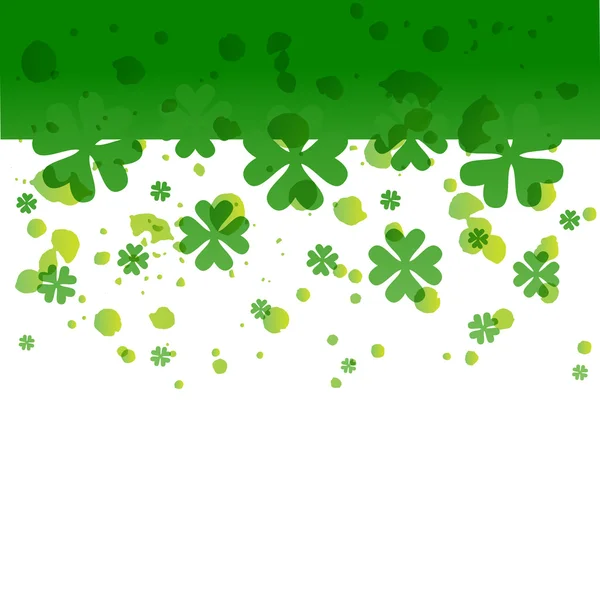 Glad Saint Patrick 's Day bakgrund — Stock vektor