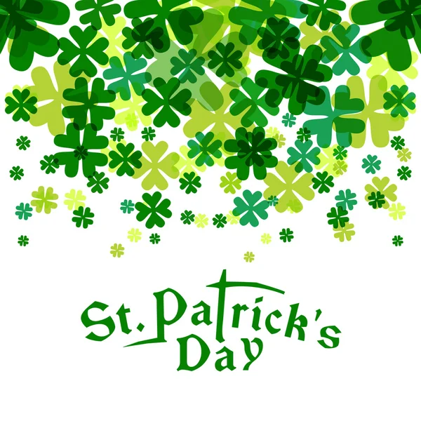 Happy Saint Patrick's Day background — Vector de stoc