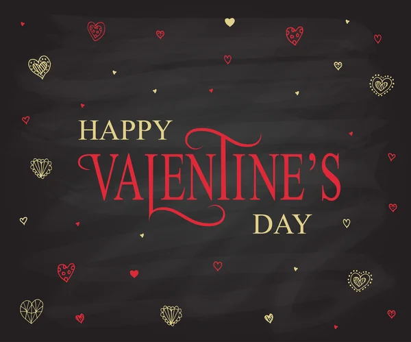 Картка на день святого Валентина — стоковий вектор