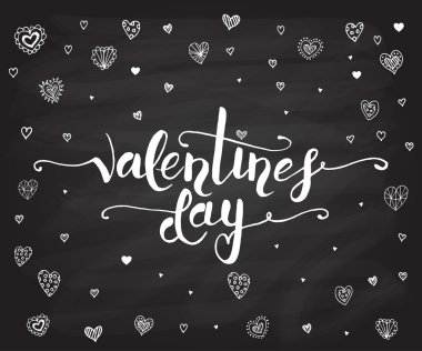 design flyer for Valentine day