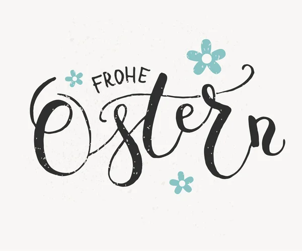 Ostern (Easter in German) postcard — Stock Vector