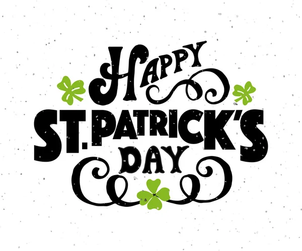 Glad Saint Patrick 's Day bakgrund — Stock vektor