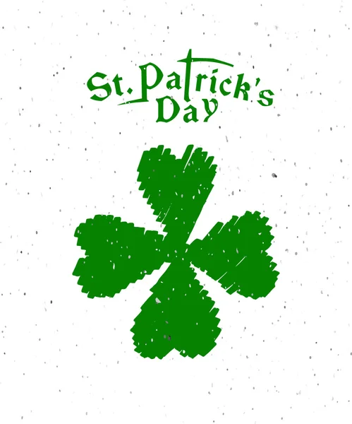 Happy Saint Patrick 's Day Hintergrund — Stockvektor