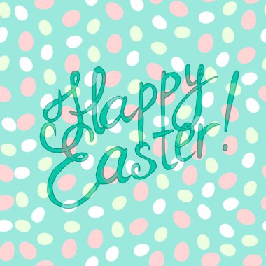 the vector seamless illustration devoted to the Easter