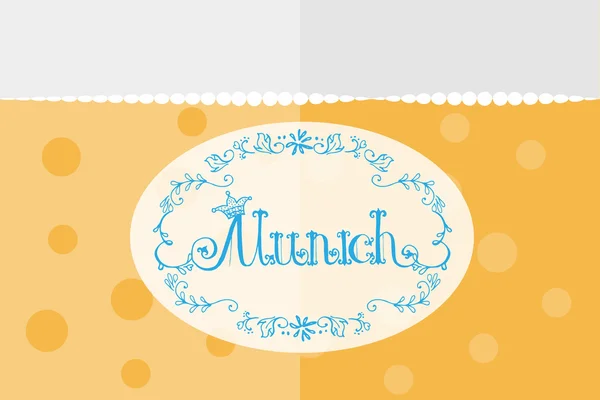 Ilustración vectorial del logotipo de Munich — Archivo Imágenes Vectoriales
