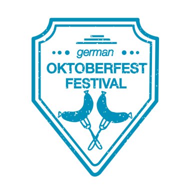 Vector Collection of Oktoberfest hand drawn logo templates.