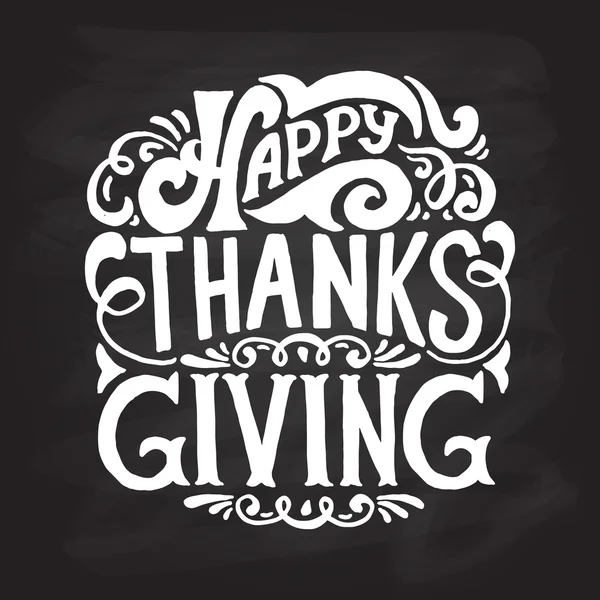 Happy thanksgiving icon, logo or badge — 스톡 벡터