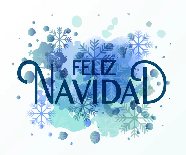 Tipografía feliz de las fiestas para la tarjeta de felicitación de Navidad / Año Nuevo — Archivo Imágenes Vectoriales